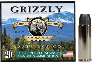 Grizzly Ammo GC45C+P14 45Colt+P 335gr Wide Long Nose Gas Check 20 Per Box/10 Case