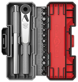 Real Avid AVX3GBS13 X3 Driver Gunsmithing Bit Set Silver 13 Pieces