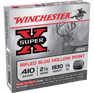 SuperX 410Ga 2.5" 1/5oz Foster Slug VP