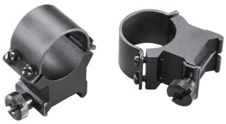 Weaver Mounts 49165 Sure Grip Detachable Rings Matte Black 1" Extra High