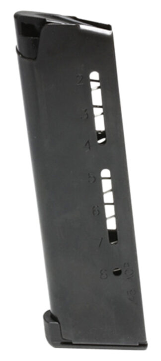 Wilson Combat 500BC ETM  8rd Detachable w/ Lo-Profile Steel Floor Plate 45 ACP Fits Wilson Combat 1911 Elite Tactical Blued Stainless Steel