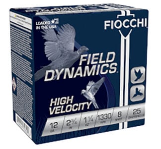 Hi-Vel 12ga 2.75" 3.75 Dr 1.25oz. #8