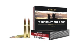 Nosler 60102 Trophy Grade Long-Range 30-06Springfield 168gr Nosler Spitzer AccuBond Long Range 20 Per Box/10 Case