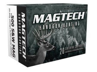 MagTech 500S&W 400GR SJSP FLAT 20rd
