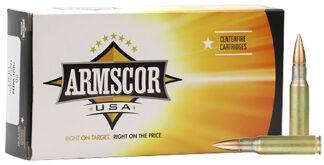 Armscor AC3082N USA  308Win 168gr Hollow Point Boat Tail 20 Per Box/10 Case