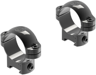 Leupold 49949 Ringmounts  Black Gloss 1" Rimfire Low