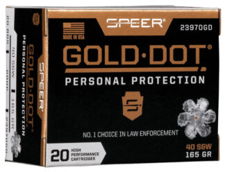 Gold Dot 40 S&W 165 Gr GDHP 20 Ct