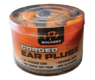 Foam Ear Plugs/Corded 50 Per Jar