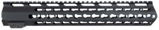 Aim Sports MTK13H308 AR Handguard  13.50" High KeyMod Style Made of 6061-T6 Aluminum with Black Anodized Finish for 308 Cal AR-10