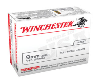 USA 9MM LUGER 115gr FMJ 100/bx