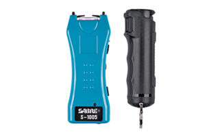 ProtectionPk StunGu n+PeppSpray Blk/Teal