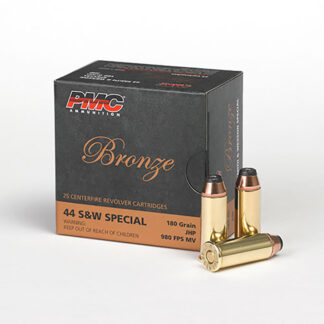 Bronze 44 S&W Spl 180Gr JHP 25bx