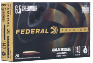 6.5 CREED 140 GR BERGER HYBRID TGT 20rd