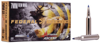 Prem 7mm RM 155gr Terminal Ascent 20rd
