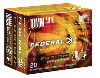 Fusion 10MM 200gr Soft Point 20rd