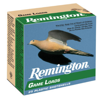 Remington Ammunition 20042 Game Load  20Gauge 2.75" 7/8oz 7.5Shot 25 Per Box/10 Case