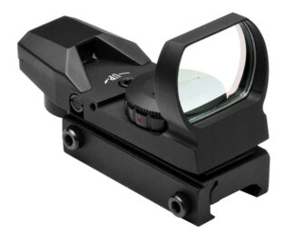 Reflex Sight Blk Red/Green 4Ret W/Base