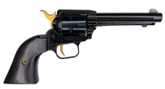 Rough Rider 22lr 4.75 Blk/Gld accent 6rd