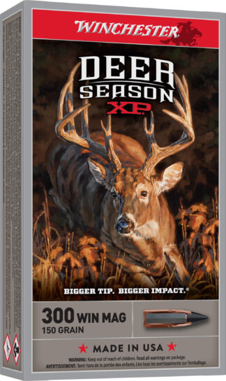Winchester Ammo X300DS Deer Season XP 300WinMag 150gr Extreme Point 20 Per Box/10 Case