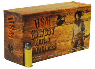 HSM 45702N Cowboy Action  45-70 Gov 405 gr Round Nose Flat Point 20 Per Box/ 25 Case