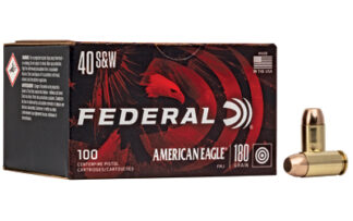 FED AM EAGLE 40S&W 180GR FMJ 100/500