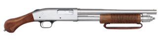 MOSS 590 NIGHT STICK 12GA CHROME 5RD 14.375IN BARREL TALO 50635