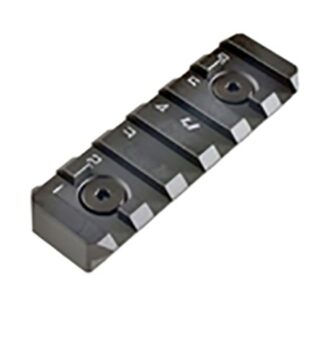 SI Blk Link Rail Sctn 6 Slots