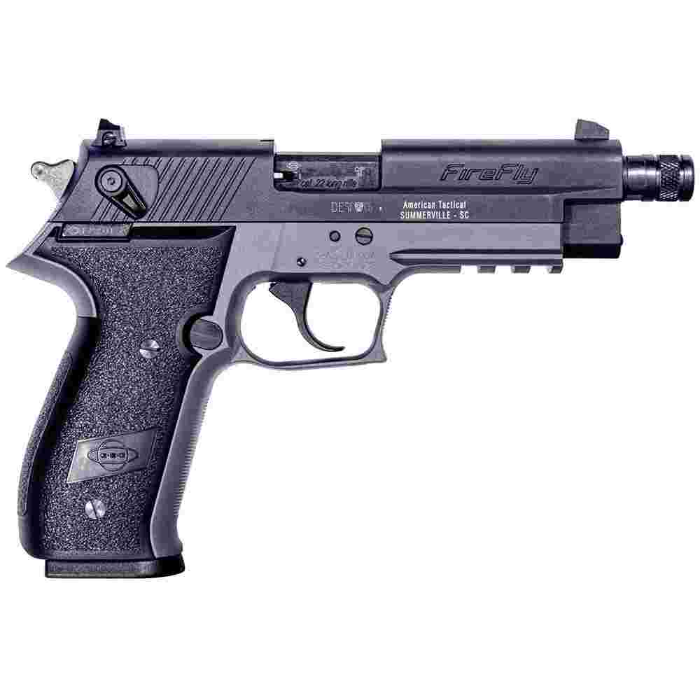 ATI GSG Firefly Handgun .22 LR 13rd Magazines(2) 4.9 Threaded Barrel Smoke Frame
