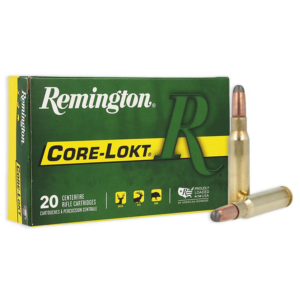 Remington Core-Lokt Rifle Ammunition .308 Win 180 gr SP 2620 fps 20/ct