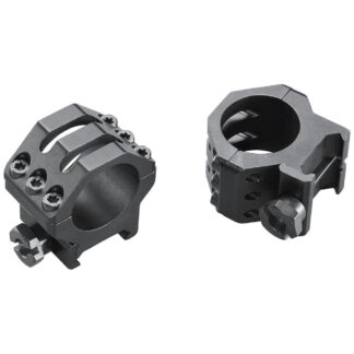 Weaver 6-Hole Aluminum Scope Rings 1" Medium Matte