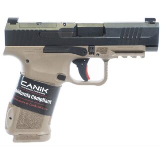Canik Mete MC9 LS Handgun 9mm Luger 10rd Magazine 3.6" Barrel Black/FDE CA Compliant