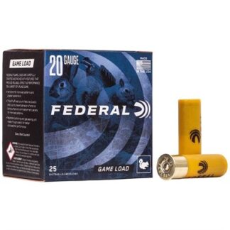GAME LOAD UPLAND 20 GAUGE 2-3/4'' 7/8OZ #7.5 SHOT 25/BOX