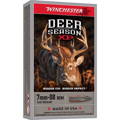 7MM-08 REMINGTON 140GR EXTREME POINT POLYMER TIP 20/BOX