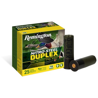 NITRO STEEL DUPLEX 12 GAUGE 3'' 1-1/4OZ BB & #4 SHOT 25/BOX
