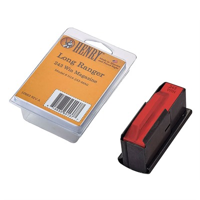 LONG RANGER 243 WINCHESTER 4 ROUND MAGAZINE BLACK