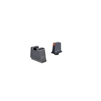 SUPPRESSOR/OPTIC HEIGHT SIGHT SET ORANGE/TRITIUM SLIM GLOCKS