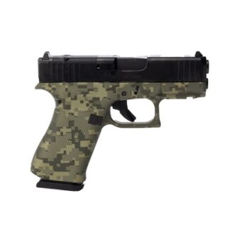 GLOCK 43X MOS 9MM LUGER 3.41'' BBL (2)10RD MAGS GREEN CAMO