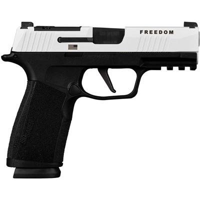 P365 XMACRO FREEDOM 9MM LUGER 3.7''BBL (2)17RD MAGS 2-TONE