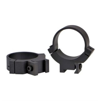 30MM HIGH (1.115'') DOVETAIL RINGS, BLACK