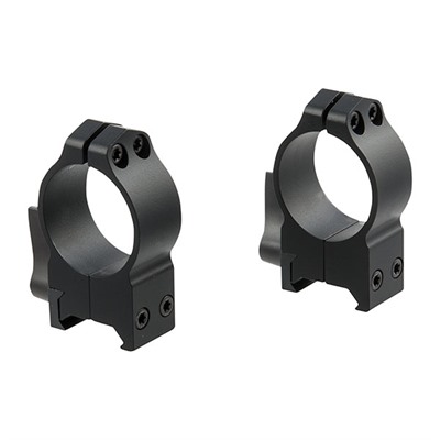 30MM HIGH (.525'') QD RINGS BLACK