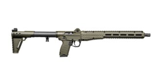 KelTec SUB-2K Gen3 10mm rifle in green finish, semi-auto action