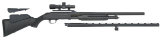 Mossberg 58244 500 Field/Deer 12 Gauge 5+1 3" 28" Vent Rib/24" Slugster Barrels, Blued Metal Finish, Synthetic Dual Comb Stock, Includes Accu-Set Chokes & 2.5x20mm Scope