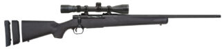 Mossberg 28094 Patriot Super Bantam Youth 350 Legend 4+1 22" Matte Blued Fluted Steel Barrel & Receiver, Black Synthetic Stock, 3-9x40mm Duplex Scope