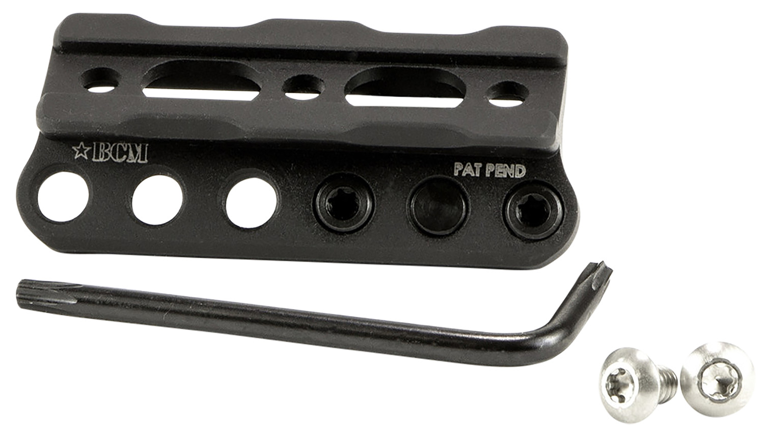 BCM SLMKM Modular Scout Light Mount Keymod Black Aluminum