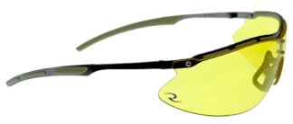 Radians CSB1014CS Bravo Glasses R Amber Lens Single Metal Frame