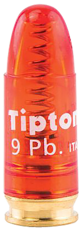 Tipton 303958 Snap Caps Pistol 9mm Brass/Plastic 5pk