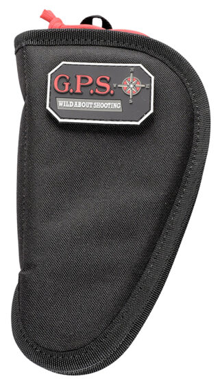 GPS Bags 1004CPCB Discreet Case w/ Black Finish w/ Lockable Zipper for 4" or Less Barrel Handgun