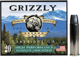 Grizzly Ammo GC357M14 357Mag 200gr Wide Long Nose Gas Check 20 Per Box/10 Case