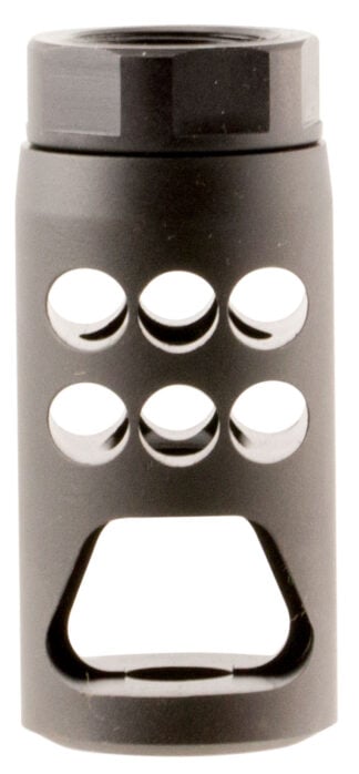 Ruger 90590 Hybrid Muzzle Brake Ruger Precision 7.62x51mm NATO Black Matte Steel with 5/8"-24 tpi Threads, 2.20" OAL & 1" Diameter