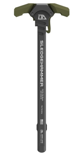 Breek Arms BRK6015RGREEN Sledgehammer Charging Handle Mil Spec AR15/M16 Rifles OD Green Aluminum